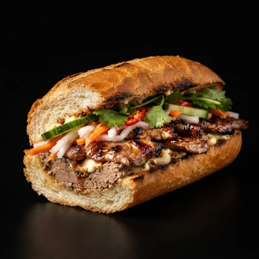 Chicken bánh mì